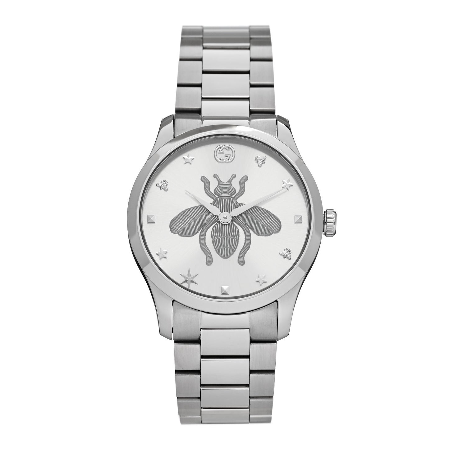 Stainless Steel 38mm G-Timeless Bee Quartz Watch