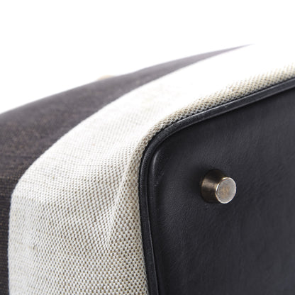 Burberry Canvas Mega Check Medium Susanna Hobo Black 11 of 16