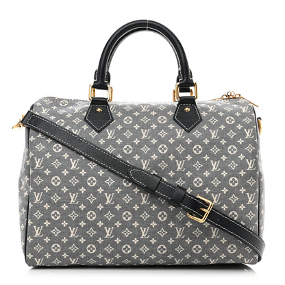 Louis Vuitton Monogram Idylle Speedy Bandouliere 30 Encre 1 of 10