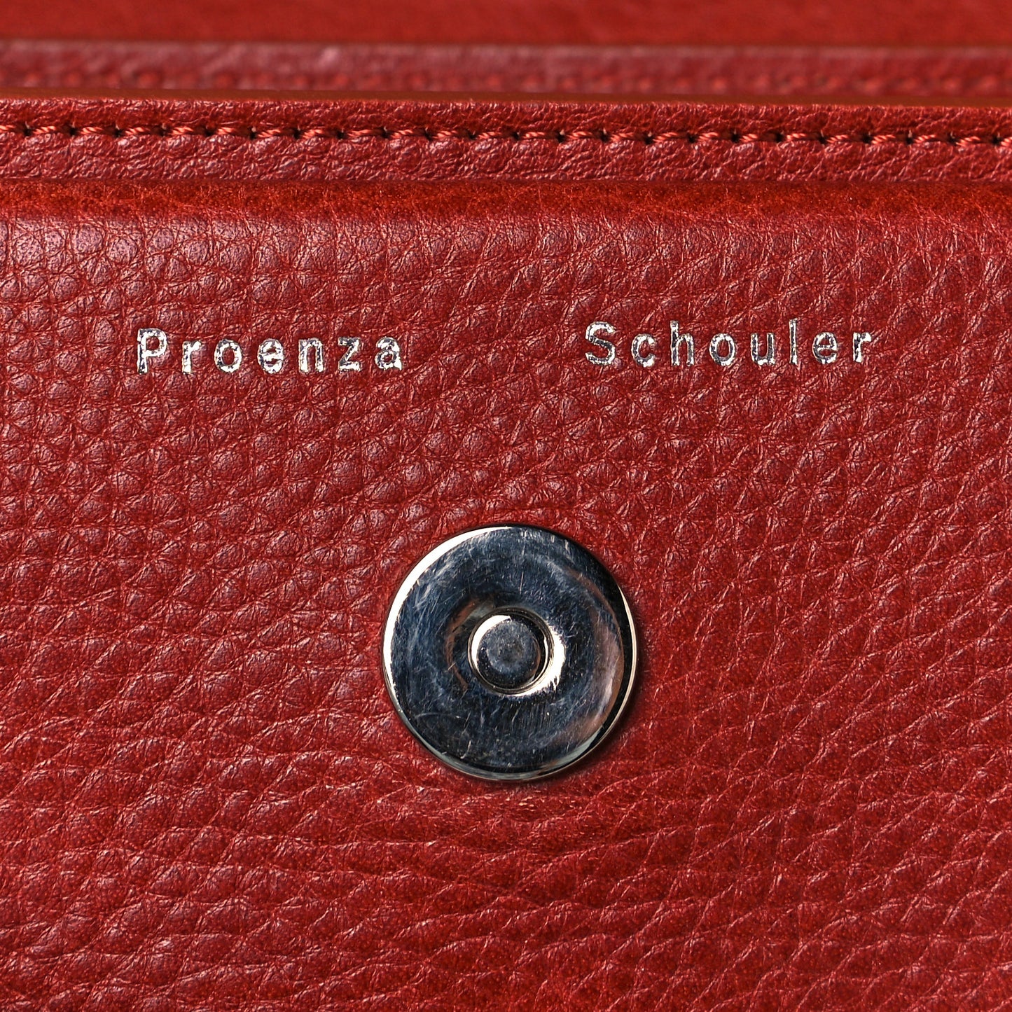 Calfskin Mini PS11 Classic Shoulder Bag Saddle