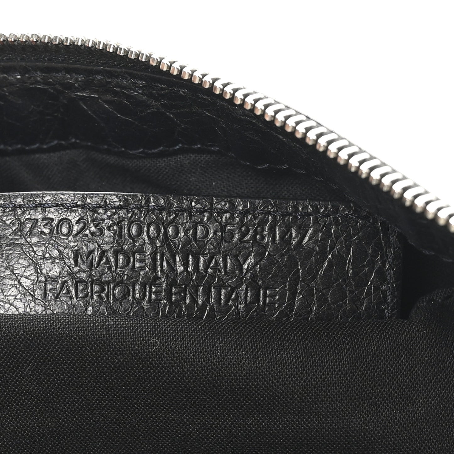 Agneau Arena Classic Hardware Large Clip Black