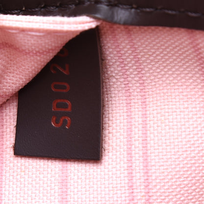 Louis Vuitton Damier Ebene Neo Neverfull MM Rose Ballerine 9 of 15