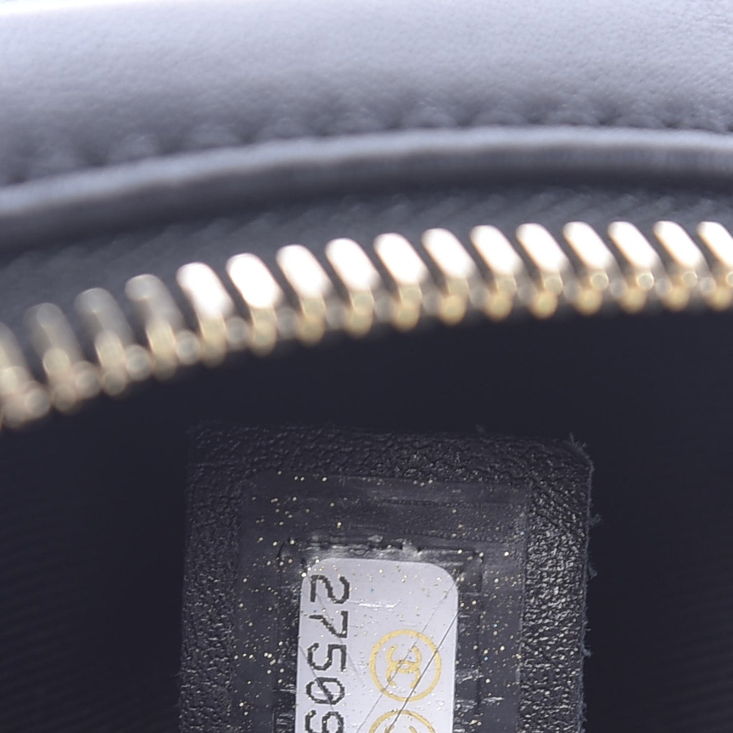Lambskin Quilted Waist Bag Fanny Pack Black
