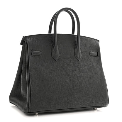 Hermes Togo Birkin 25 Black 2 of 10
