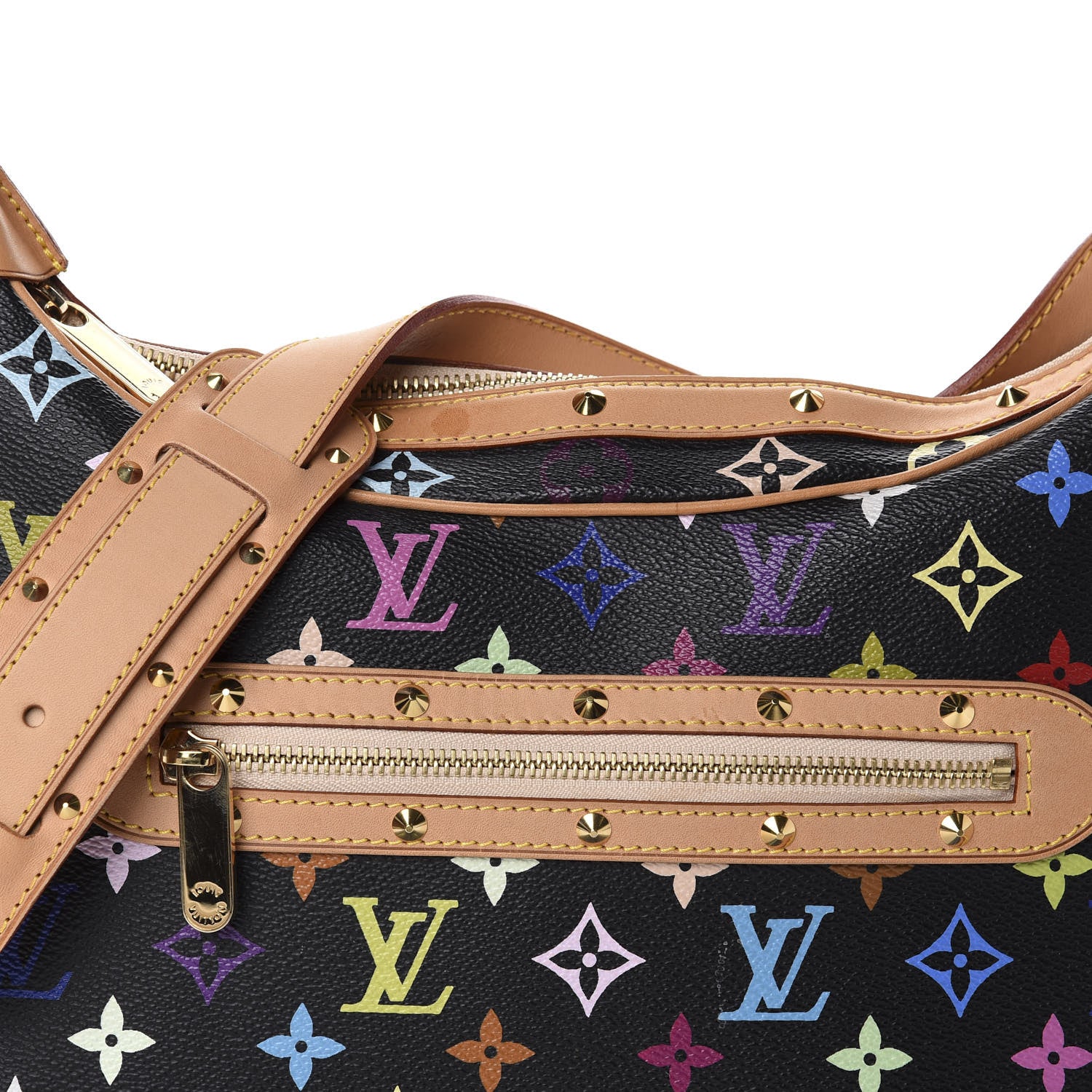 Louis Vuitton Monogram Multicolor Boulogne Black 11 of 12