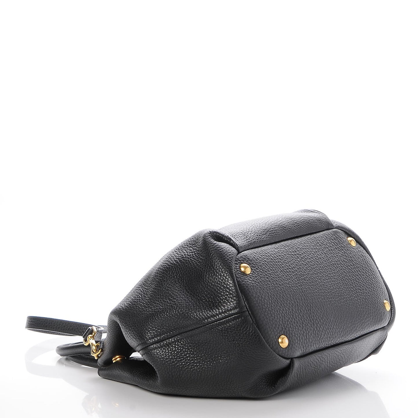 Vitello Daino Tote Nero Black
