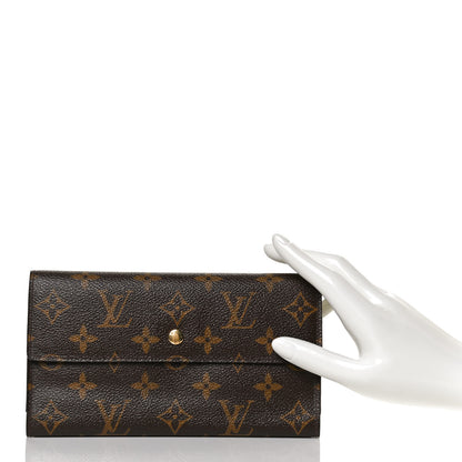 Louis Vuitton Monogram Porte Tresor International Wallet 2 of 9