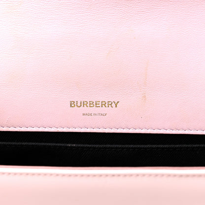 Burberry Patent Quilted Horseferry Print Small Lola Bag Pink 6 of 17