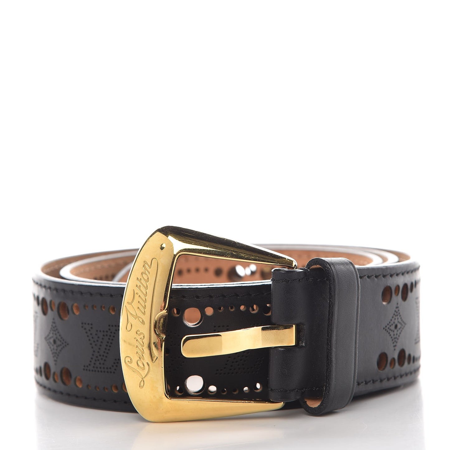 Nomade Perforation Belt 85 34 Black