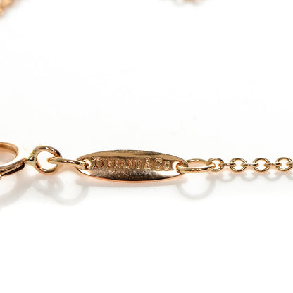 Tiffany 18K Rose Gold Diamond .07ct Elsa Peretti Diamonds by the Yard Bracelet 6 of 6