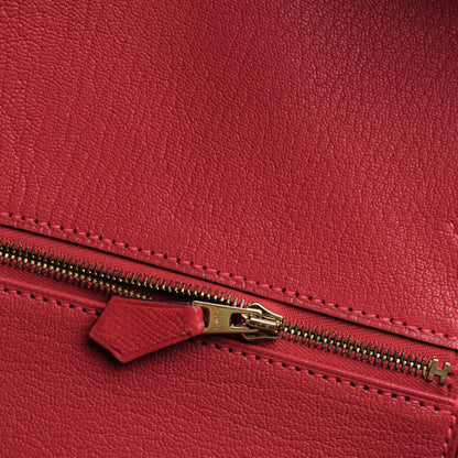 Hermes Epsom Birkin 35 Rouge Casaque 13 of 21