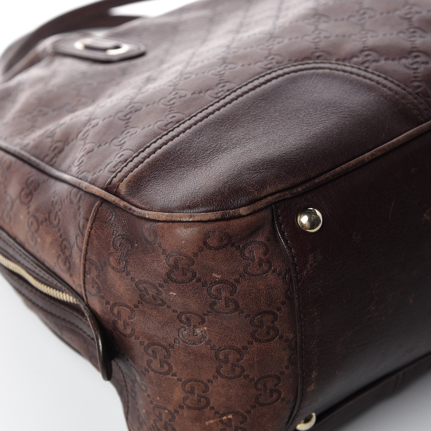 Gucci Guccissima Large Princy Tote Brown 15 of 23