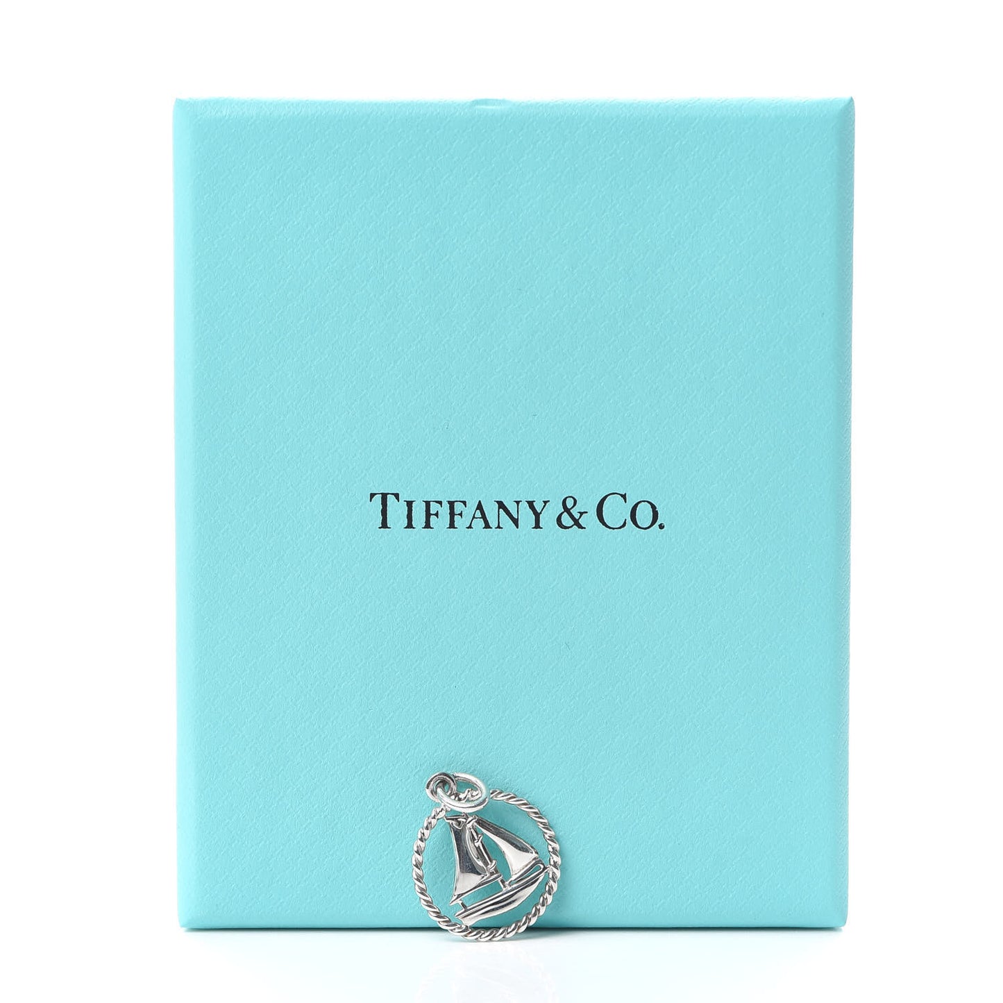 Sterling Silver Twist Sailboat Charm