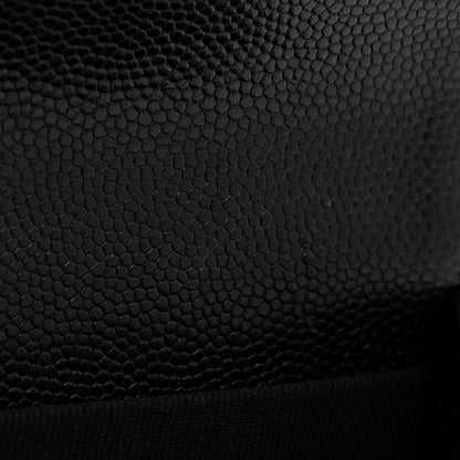 Chanel Caviar Quilted CC Flap Card Holder Black 9 of 9