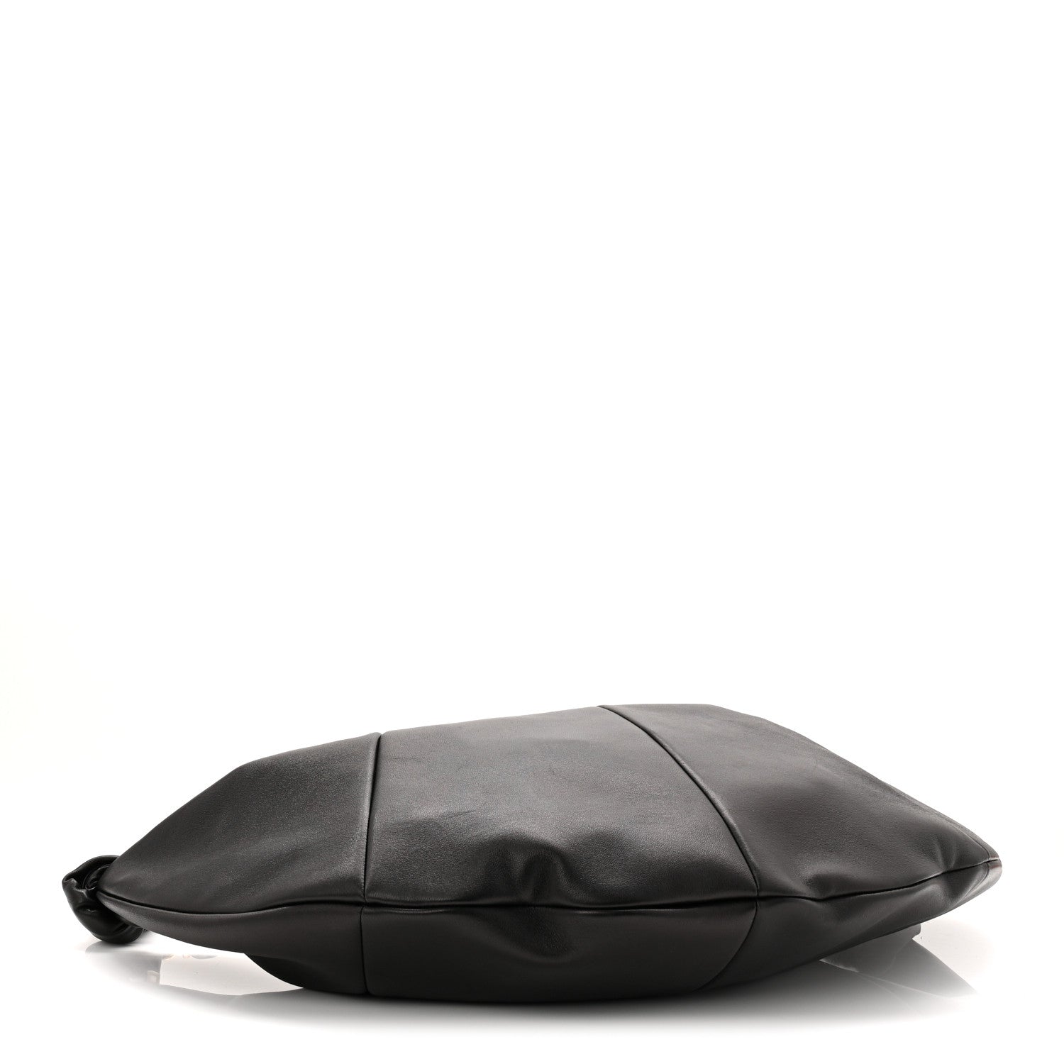 Saint Laurent Lambskin Amalia Hobo Black 4 of 10
