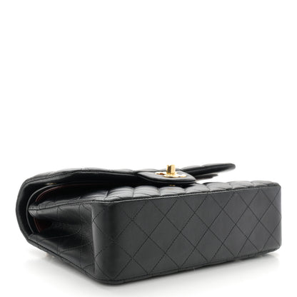 Chanel Lambskin Quilted Small Double Flap Black 4 of 11