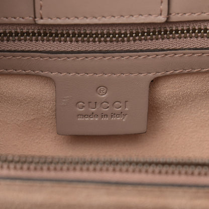 Gucci Calfskin Matelasse Small GG Marmont Tote Porcelain Rose 6 of 10