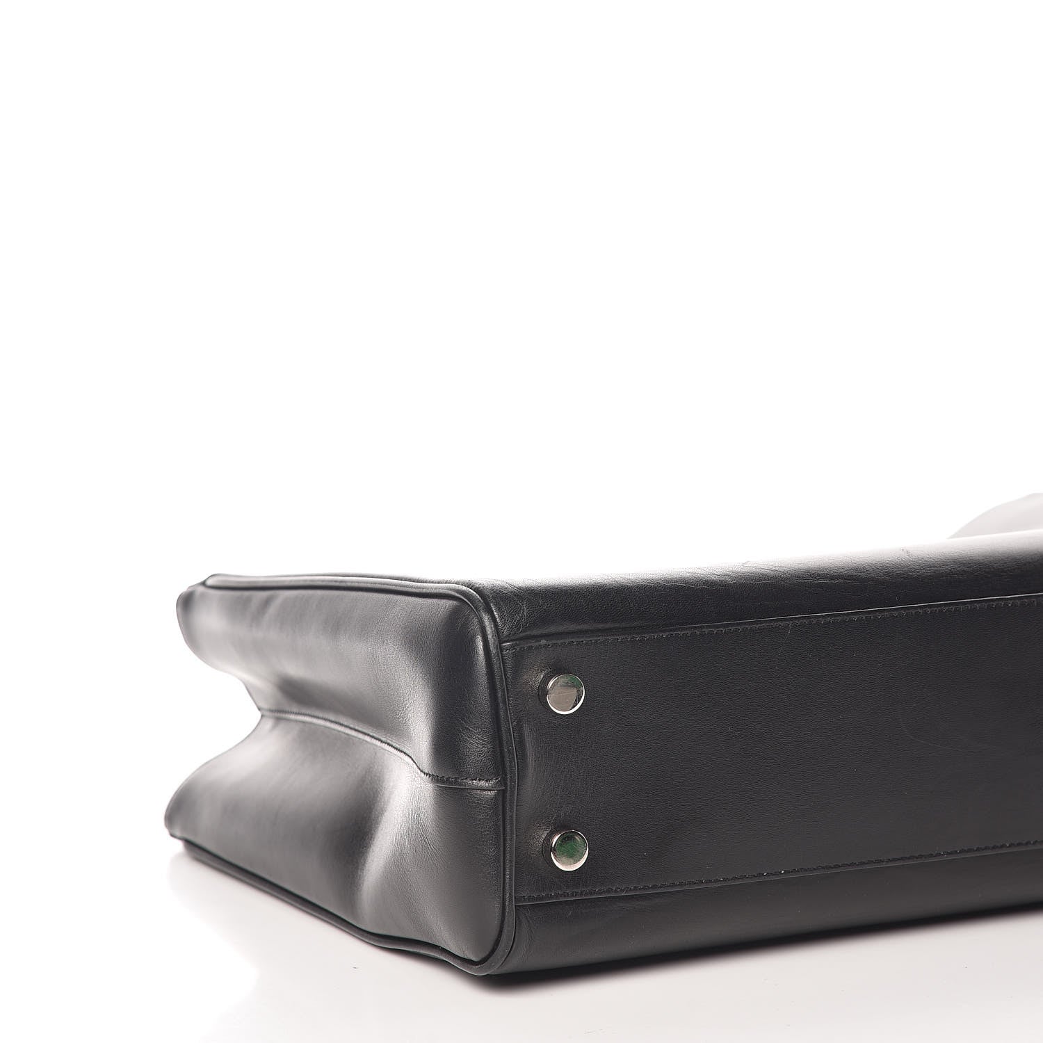 Saint Laurent Calfskin Classic Monogram Shopping Bag Black 5 of 20