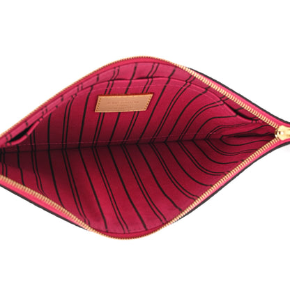 Louis Vuitton Monogram Neverfull MM GM Pochette Pivoine 5 of 9