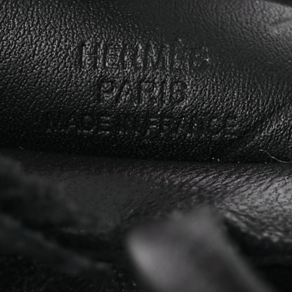 Hermes Milo Lambskin Grigri Rodeo Pegase Horse Bag Charm PM So Black 3 of 4