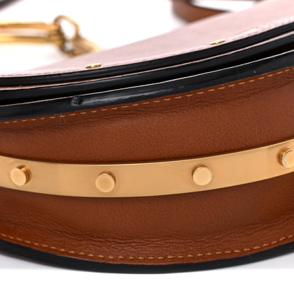 Chloe Calfskin Small Nile Bracelet Minaudiere Bag Caramel 10 of 16