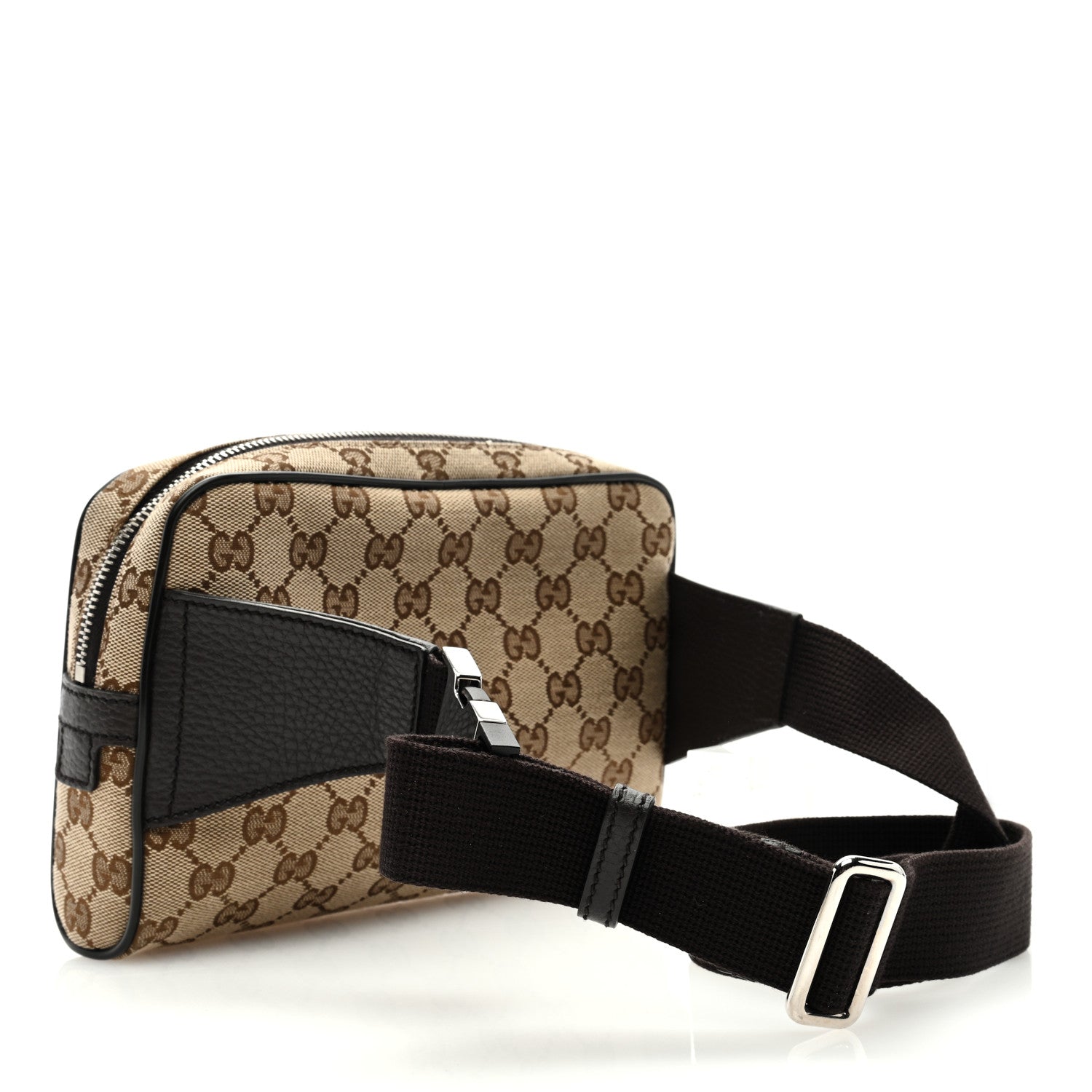 Gucci Monogram Belt Bag Dark Brown 3 of 8