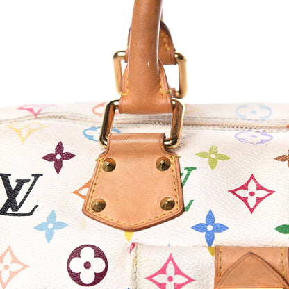 Louis Vuitton Monogram Multicolor Speedy 30 White 15 of 27