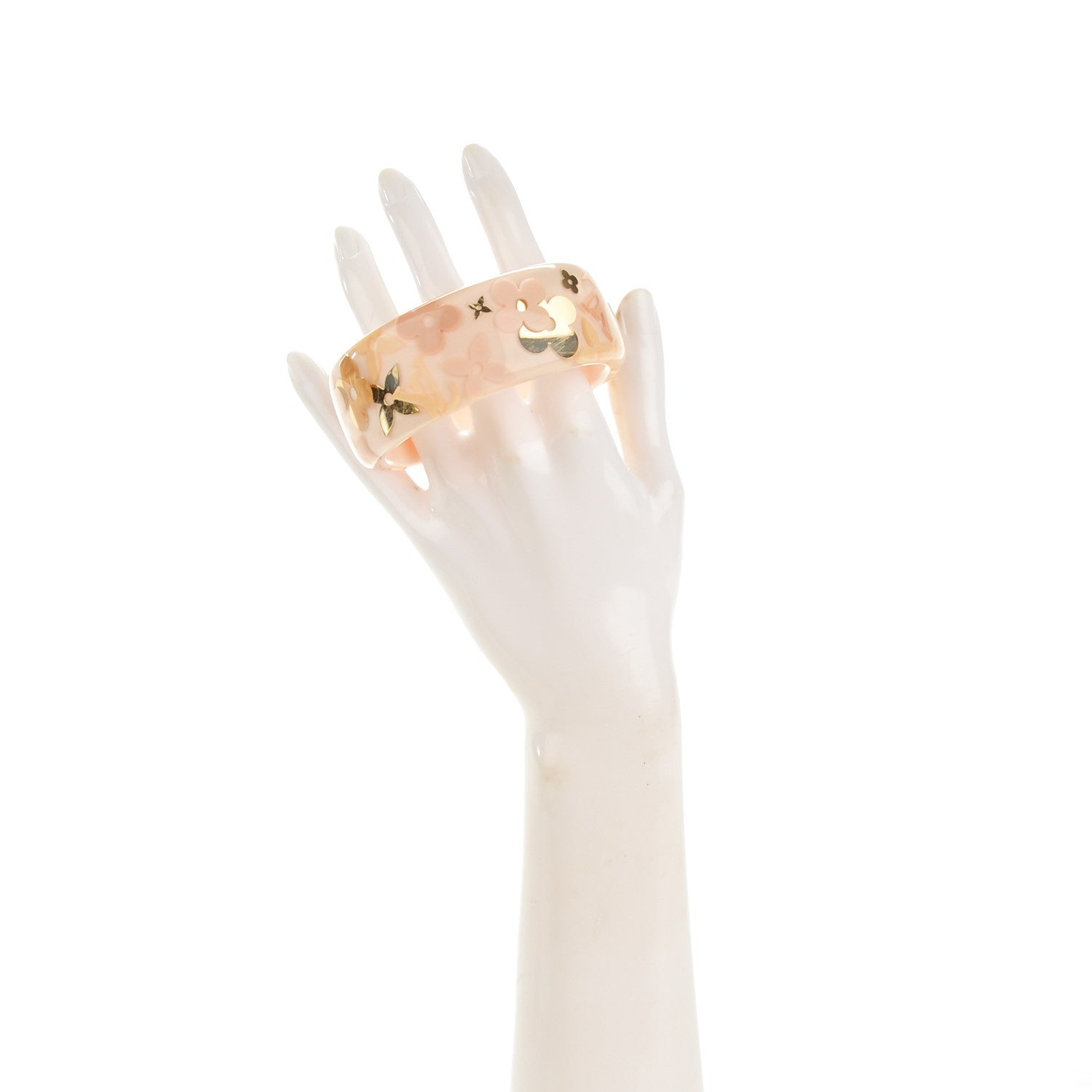 Louis Vuitton Resin Farandole Bracelet Medium Pink 2 of 4