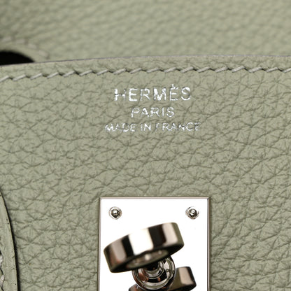 Hermes Togo Birkin 25 Gris Neve 6 of 18