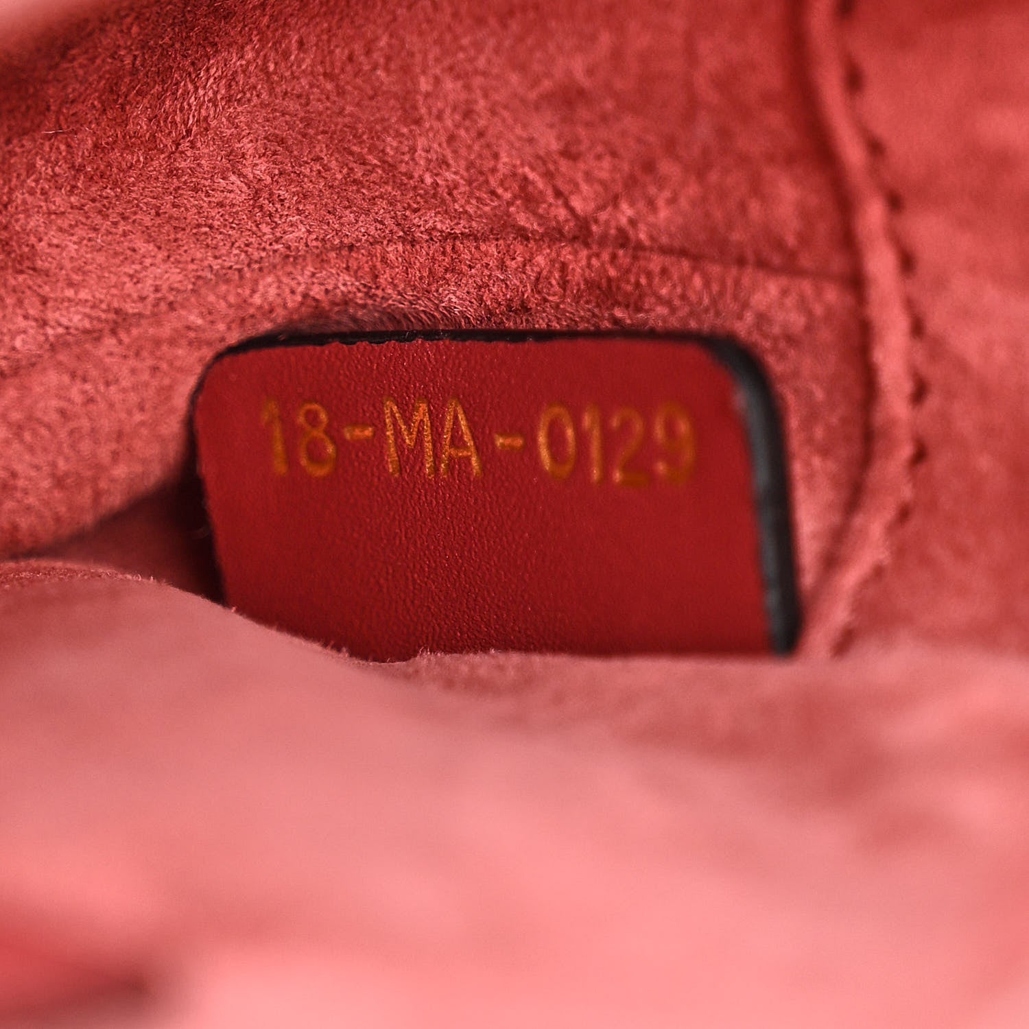 Christian Dior Calfskin Mini Saddle Bag Dusty Pink 7 of 10