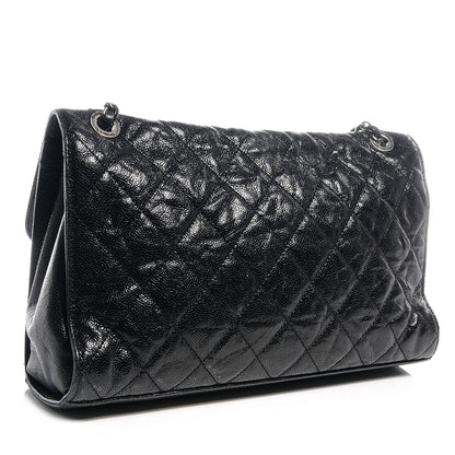 Chanel Caviar CC Crave Jumbo Flap Black 3 of 8