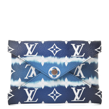 Louis Vuitton Monogram Escale Medium Kirigami Pochette Insert Blue 1 of 8