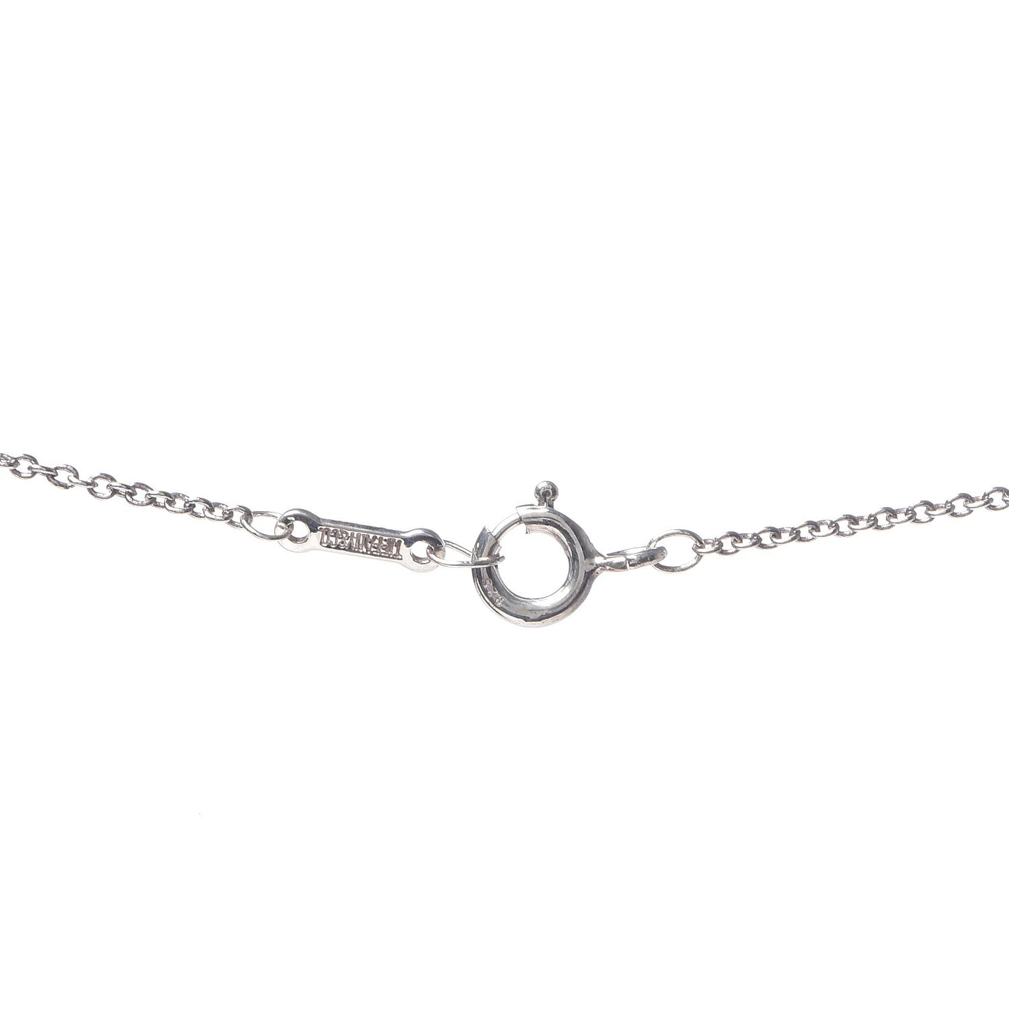 Sterling Silver Small Paloma Picasso Loving Heart Pendant Necklace