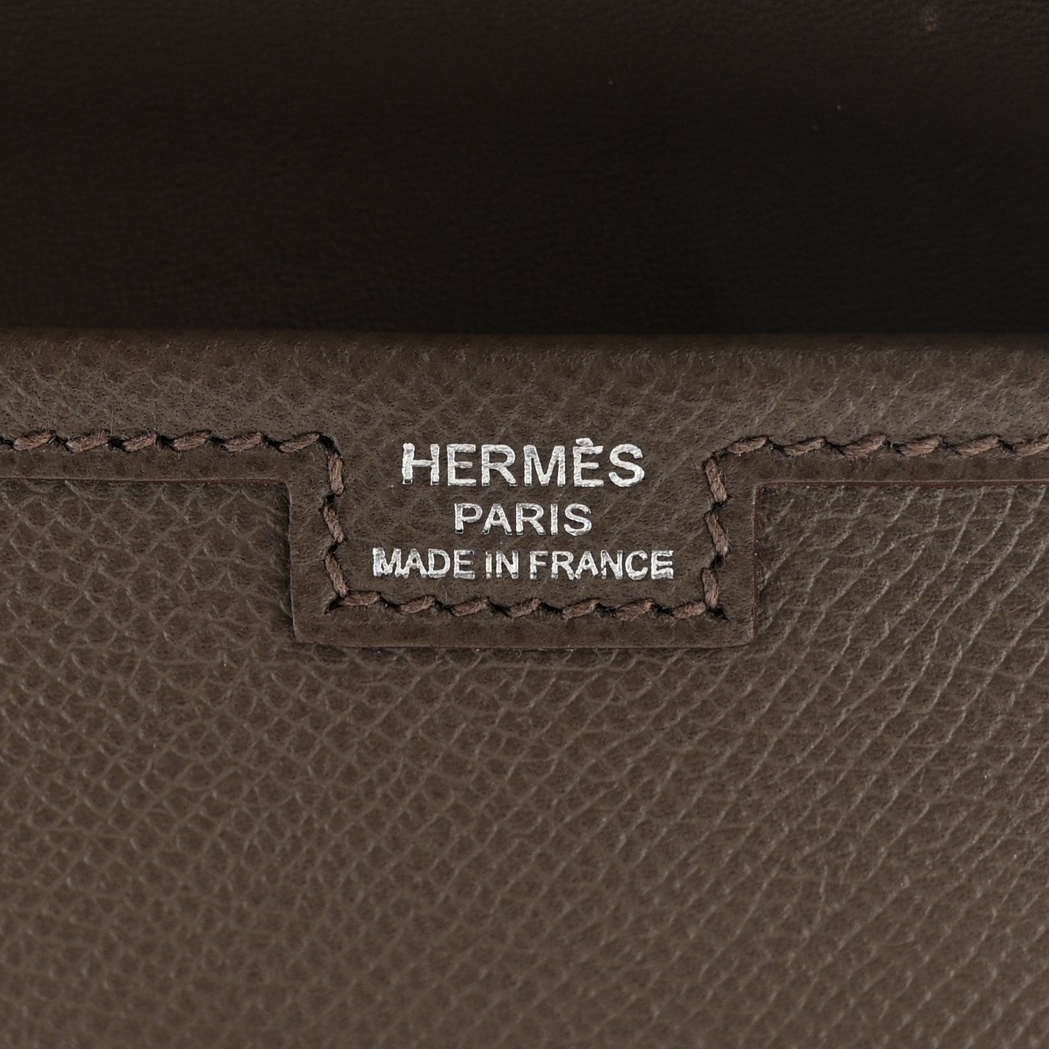 Hermes Epsom Jige Elan 29 Clutch Etain 6 of 10