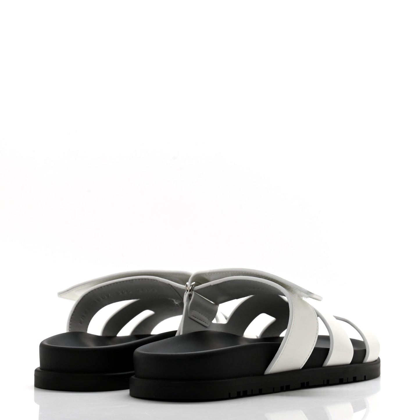 Calfskin Womens Chypre Sandals 36.5 White
