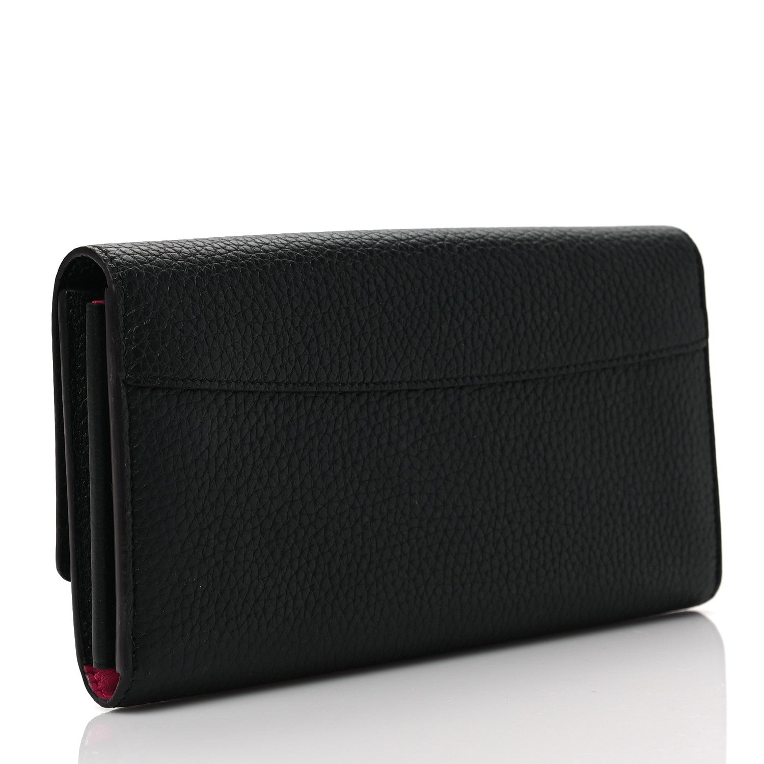 Louis Vuitton Taurillon Capucines Wallet Black 3 of 7