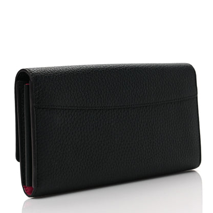 Louis Vuitton Taurillon Capucines Wallet Black 3 of 7