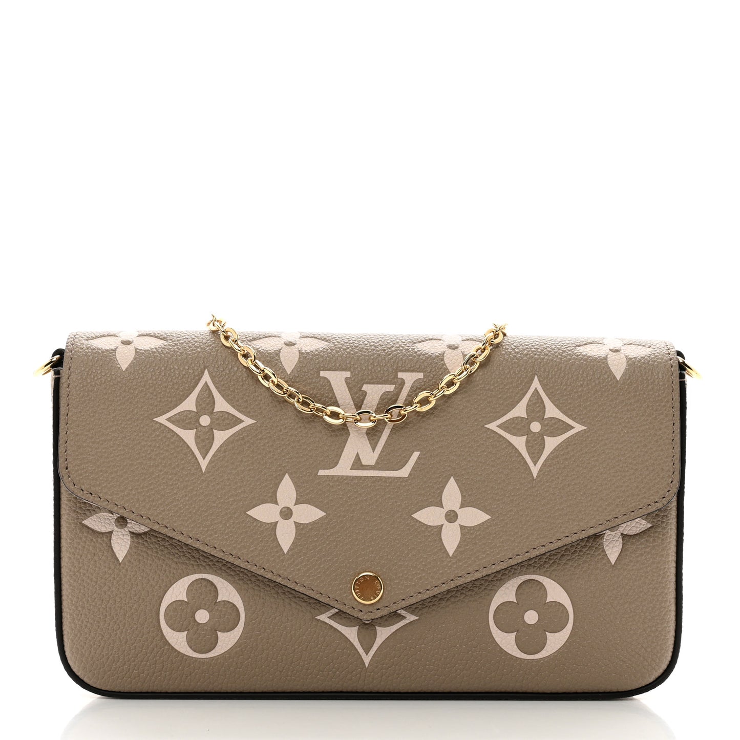 Empreinte Monogram Giant Felicie Pochette Tourterelle Creme