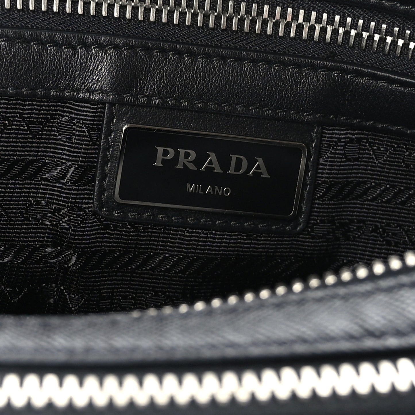 Saffiano Travel Pouch Black