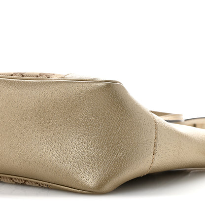 Gucci Monogram Mini Bree Tote Golden Beige 10 of 14