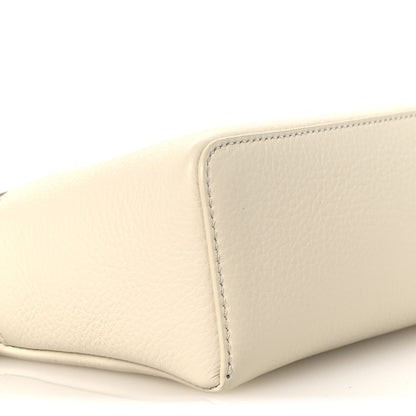 Loro Piana Grained Calfskin L19 Extra Pocket Pouch  Whisper White 15 of 19
