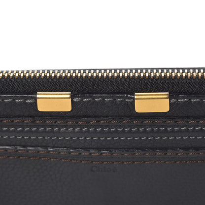Chloe Grained Calfskin Marcie Long Zip Around Wallet Black 11 of 17