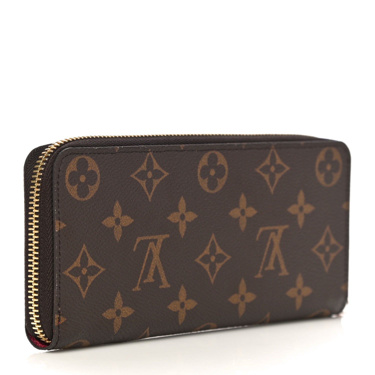 Louis Vuitton Monogram Clemence Wallet Fuchsia 3 of 12