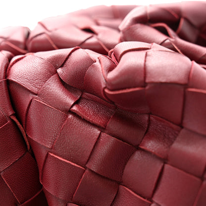 Bottega Veneta Nappa Maxi Intrecciato The Pouch Oversized Clutch Bordeaux 8 of 10
