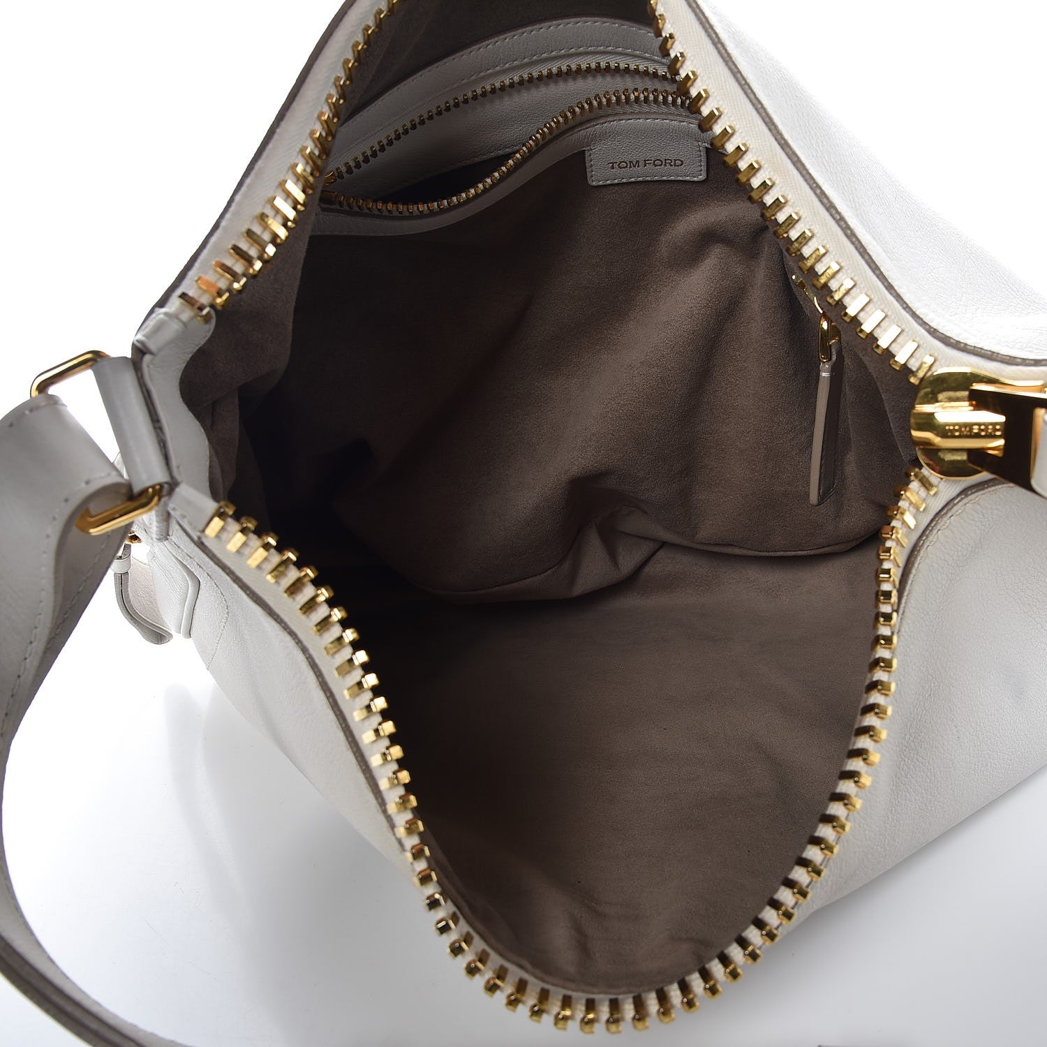 Tom Ford Calfskin Day Bag White 5 of 16