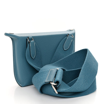 Hermes Togo Videpoches New Blue Jean 3 of 11