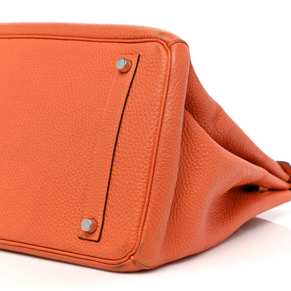 Hermes Togo Birkin 35 Orange 7 of 23