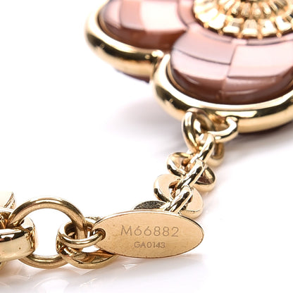 Louis Vuitton Metal Resin Mosaique Bag Charm Rouge Fauviste 4 of 5