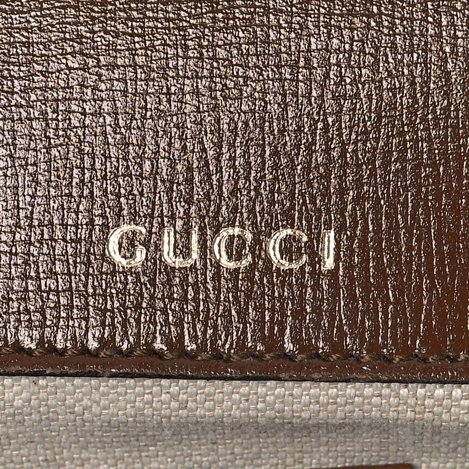 Gucci GG Supreme Monogram Web Mini Horsebit 1955 Shoulder Bag Beige Brown Sugar 7 of 11
