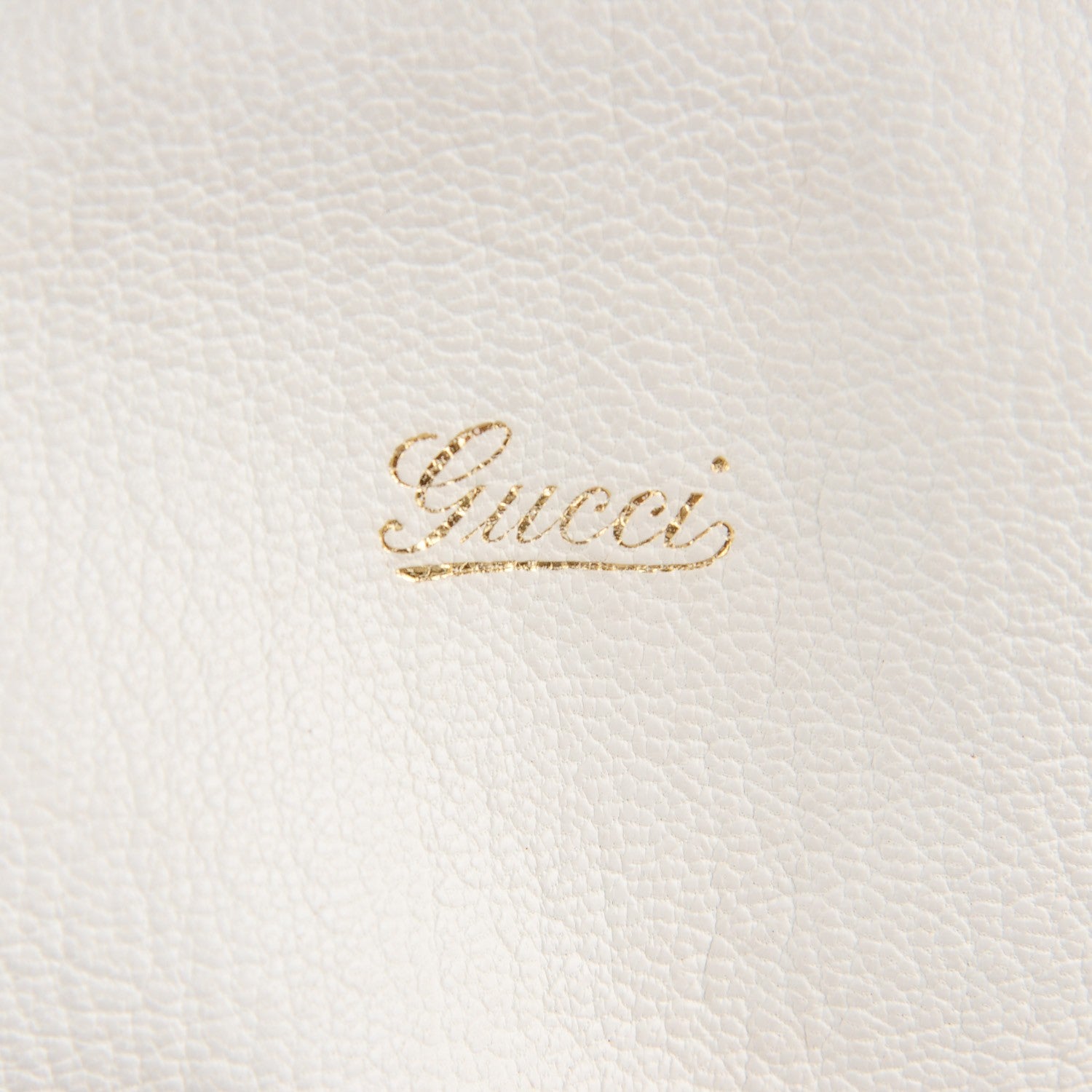Gucci Goatskin Large Capri Bowler White 6 of 8